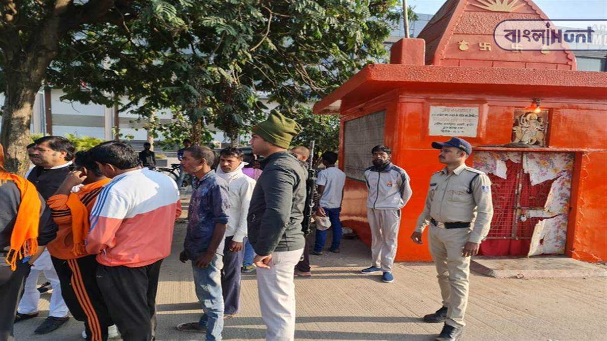 Temple vandalization