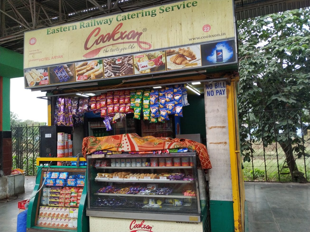 Start a business at the railway station and become profitable