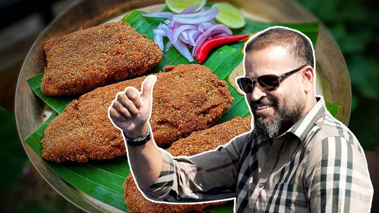 yusuf pathan loves bengali food bhetki fry chana bora
