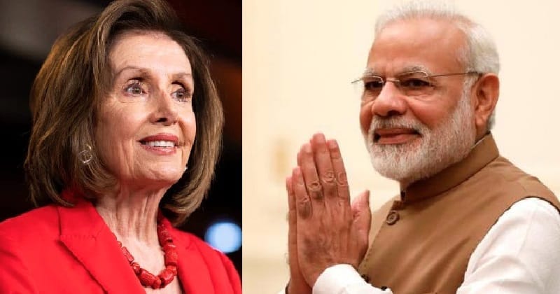 36249 modi and nancy pelosi