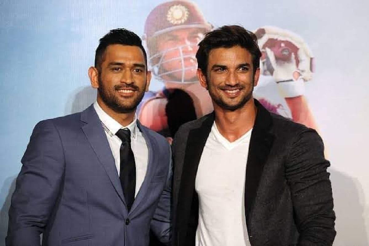 Dhoni with Sushant