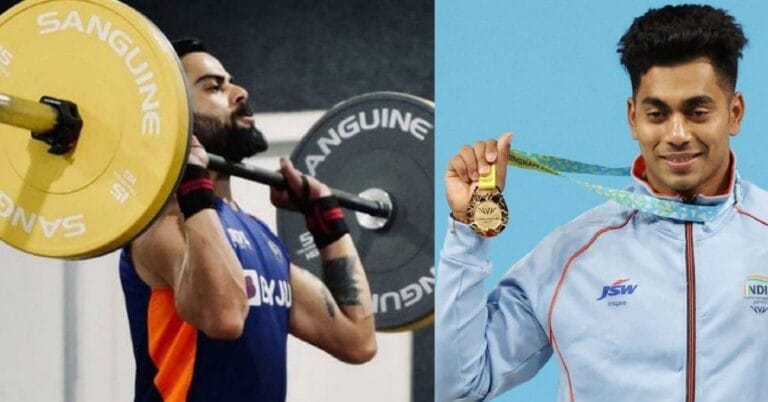 kohli weightlifting