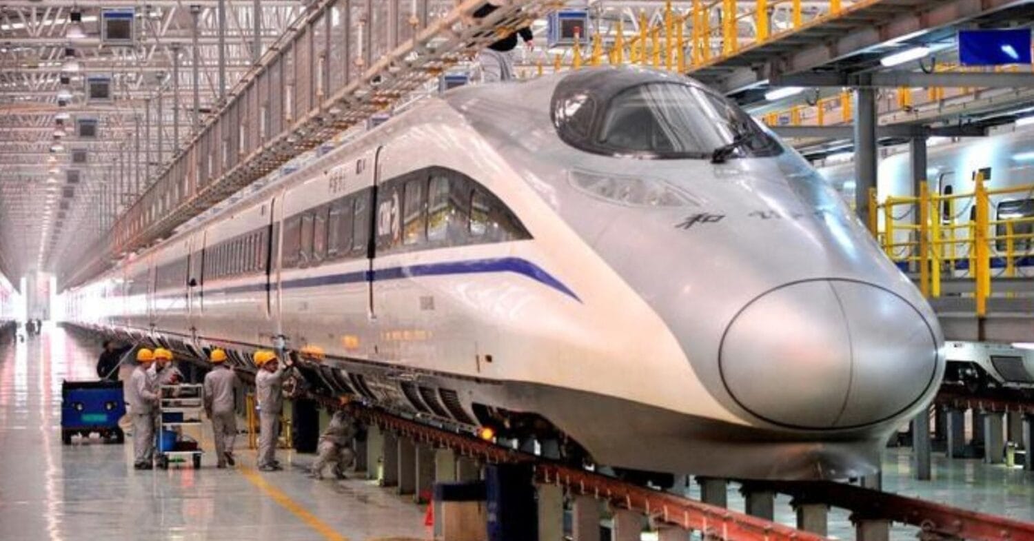 Because of this, the work of the bullet train project is getting delayed