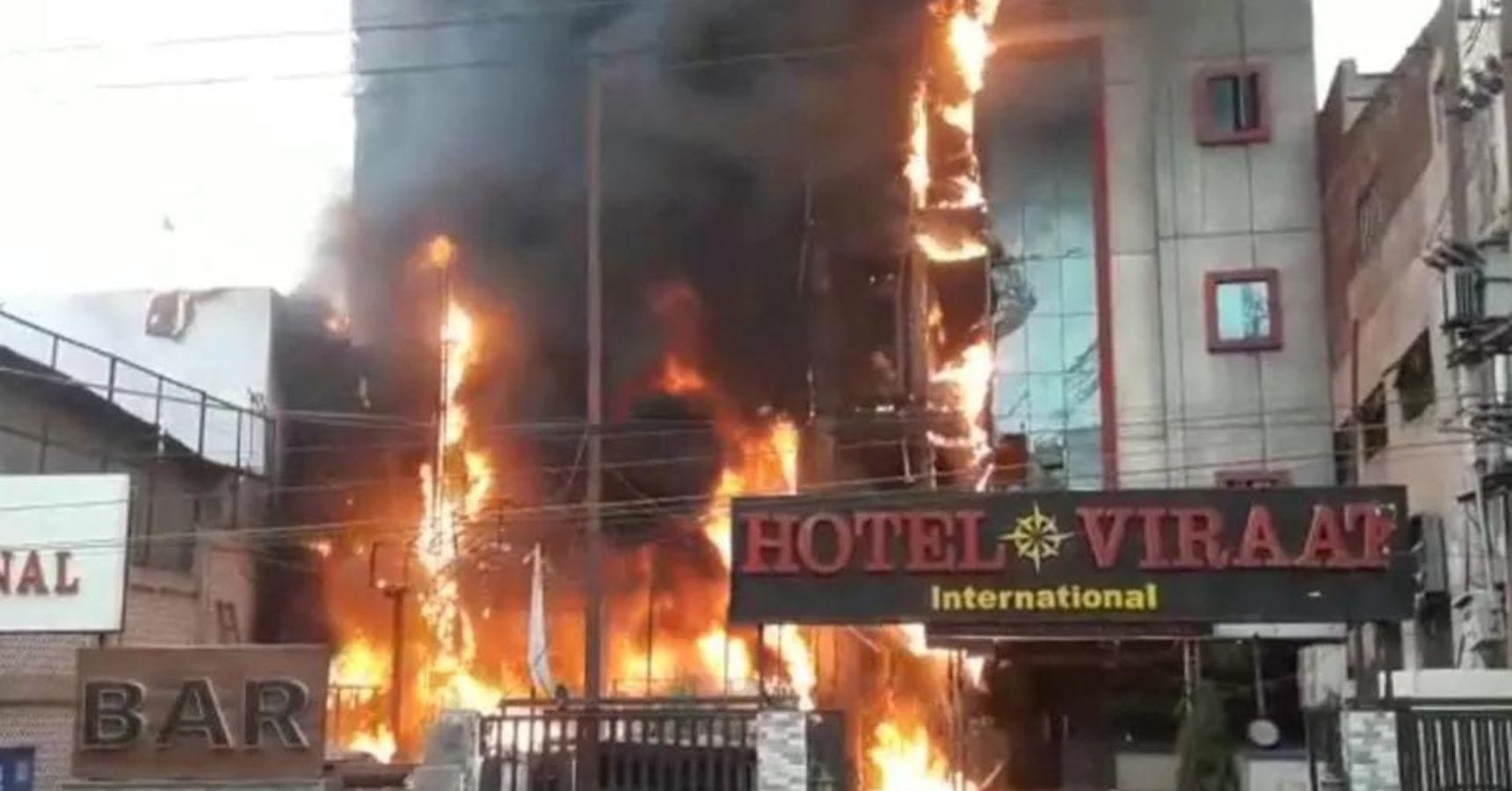 lucknow hotel fire