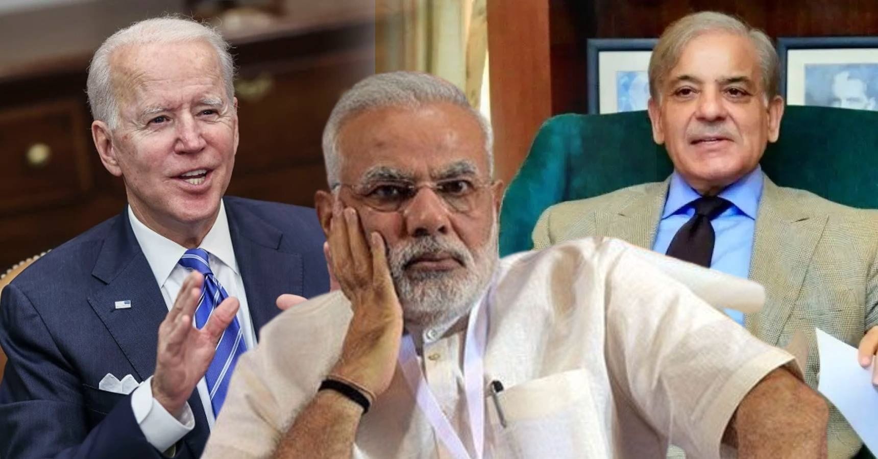 modi biden sharif