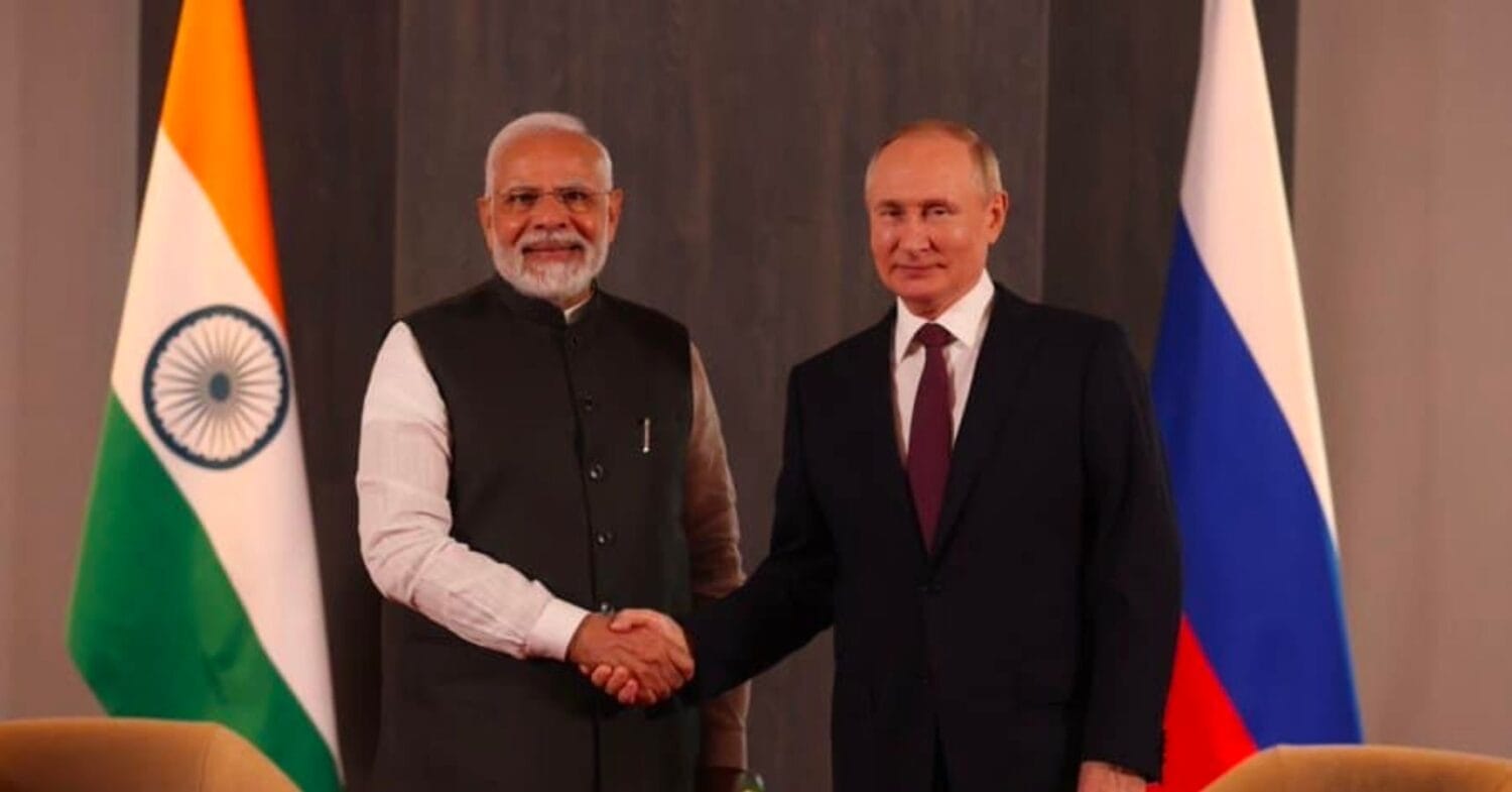 Narendra Modi invited Vladimir Putin to India.