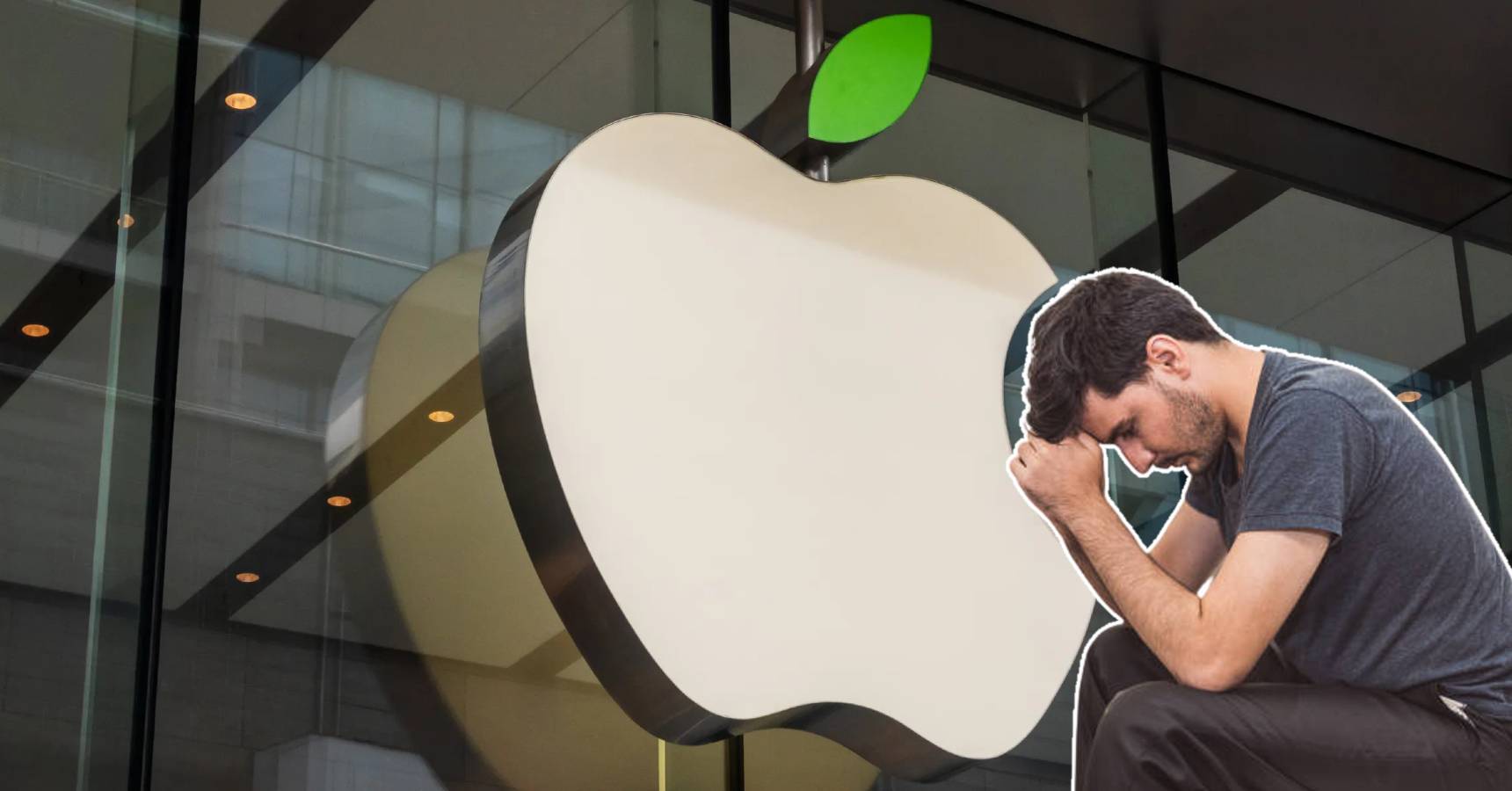 Apple share loss