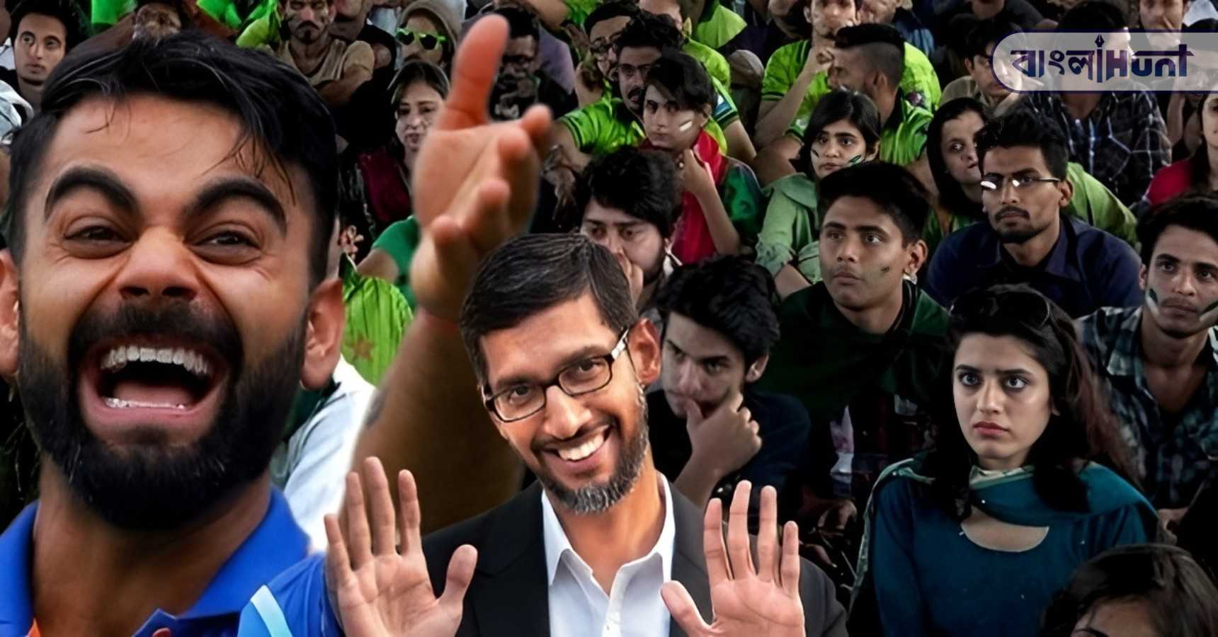 Pichai kohli pakistan fan