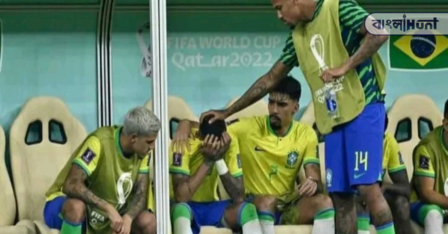 Neymar crying