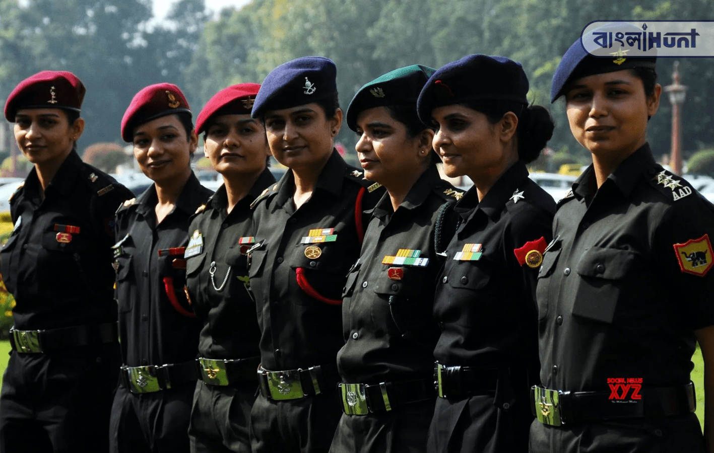 female officer army