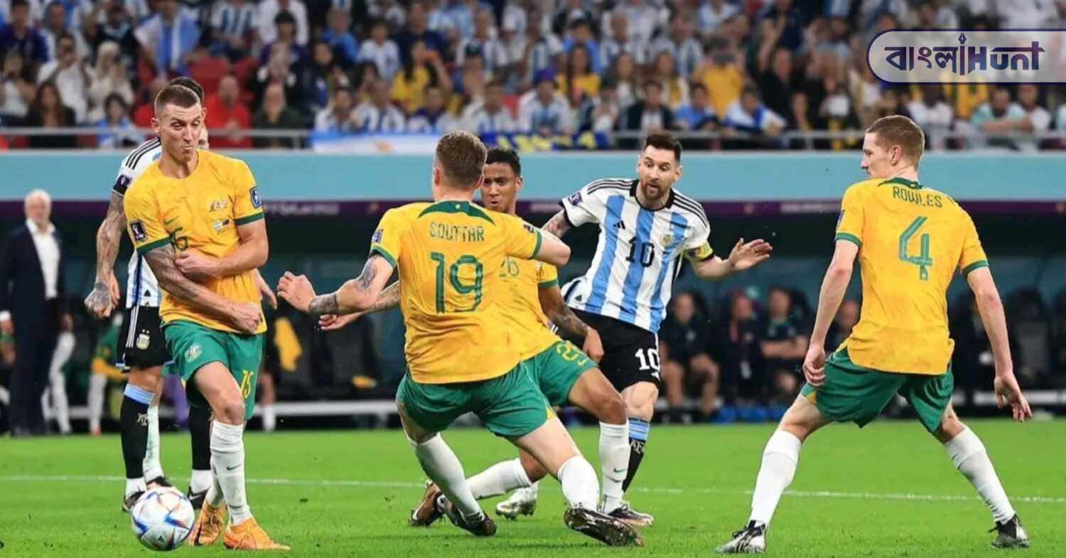 Messi vs australia