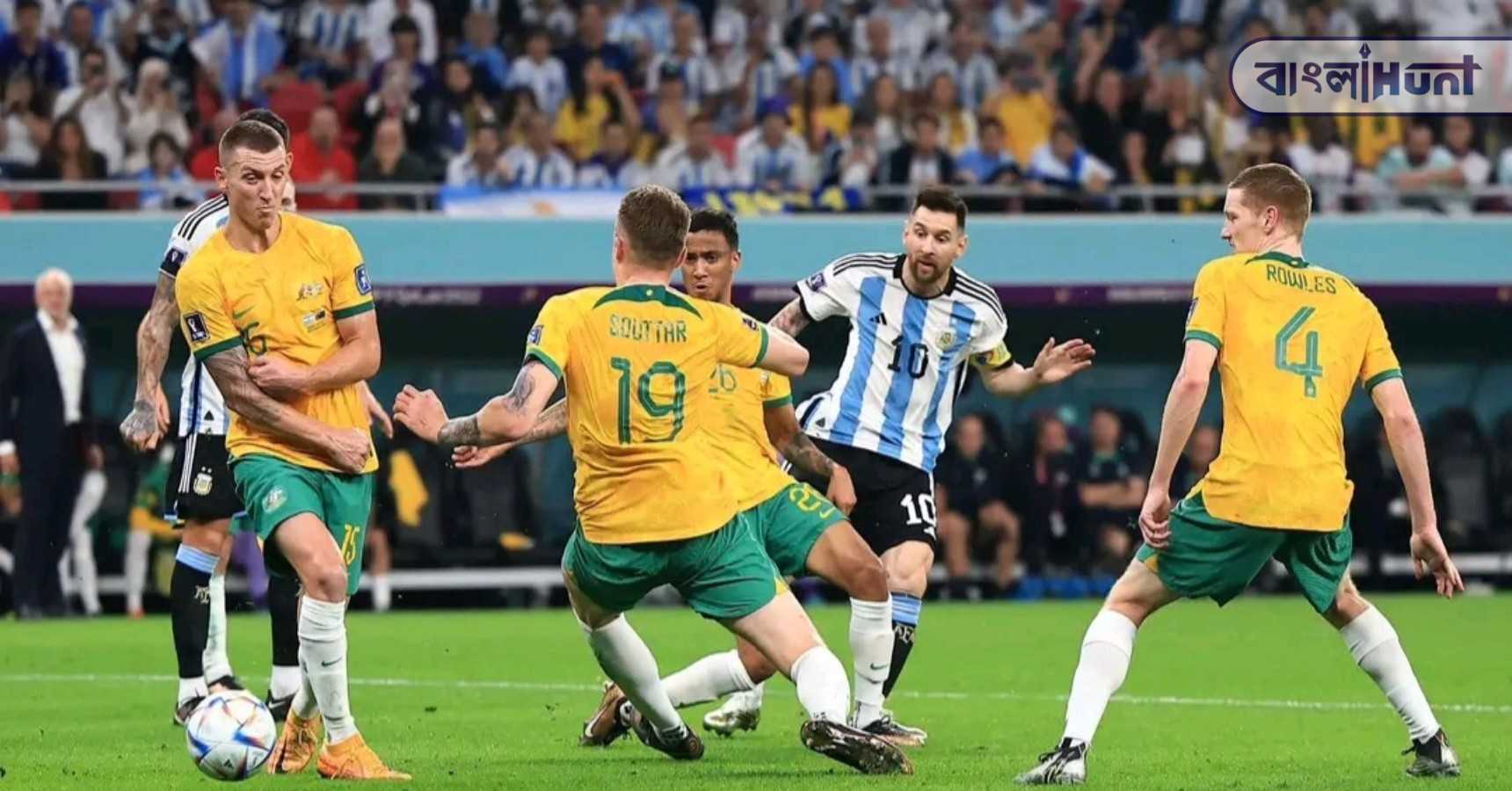 Messi vs australia