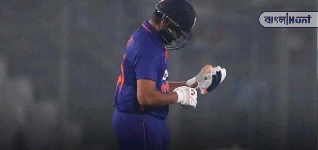 rohit injury finger