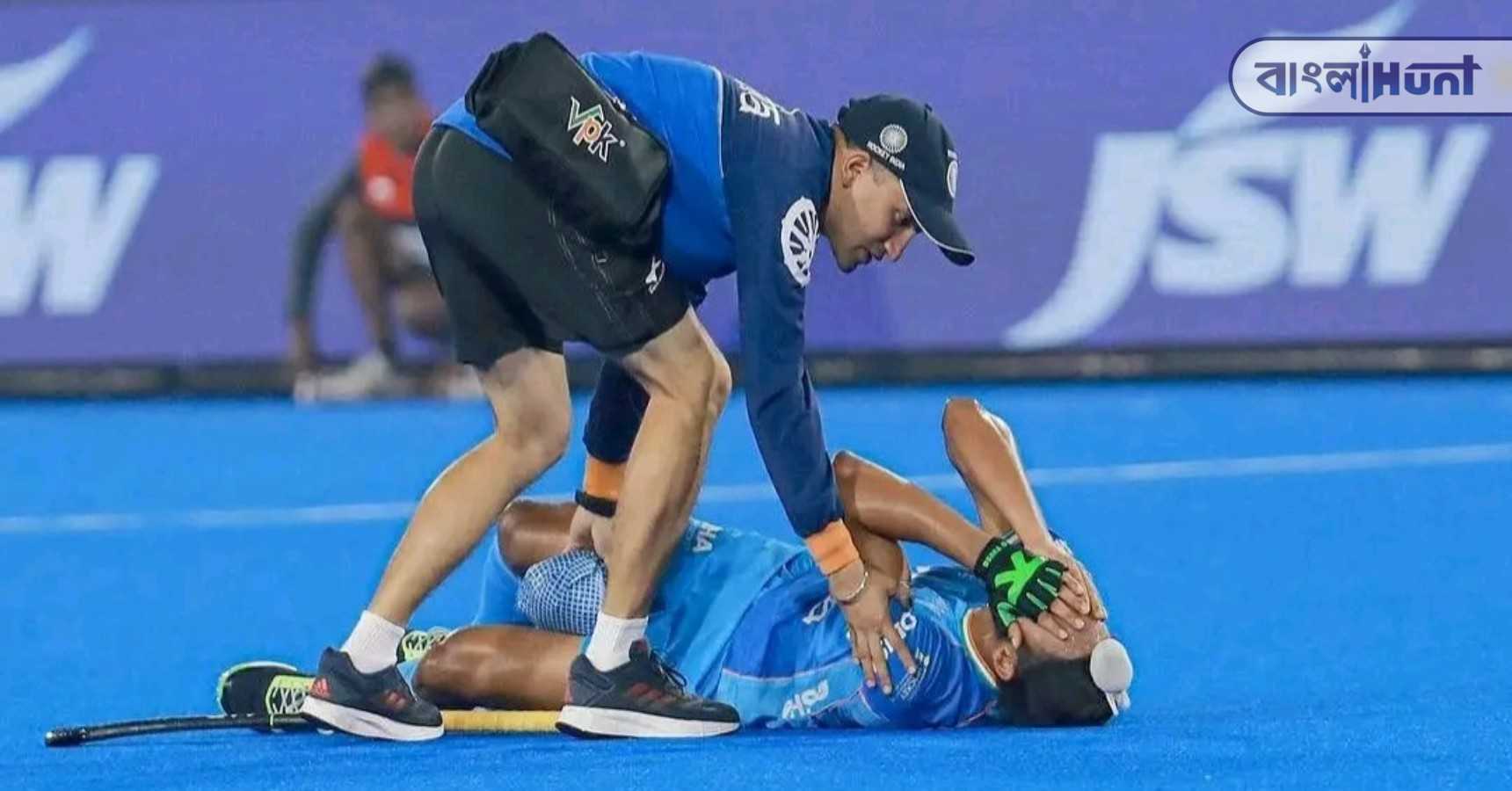 injured hardik singh