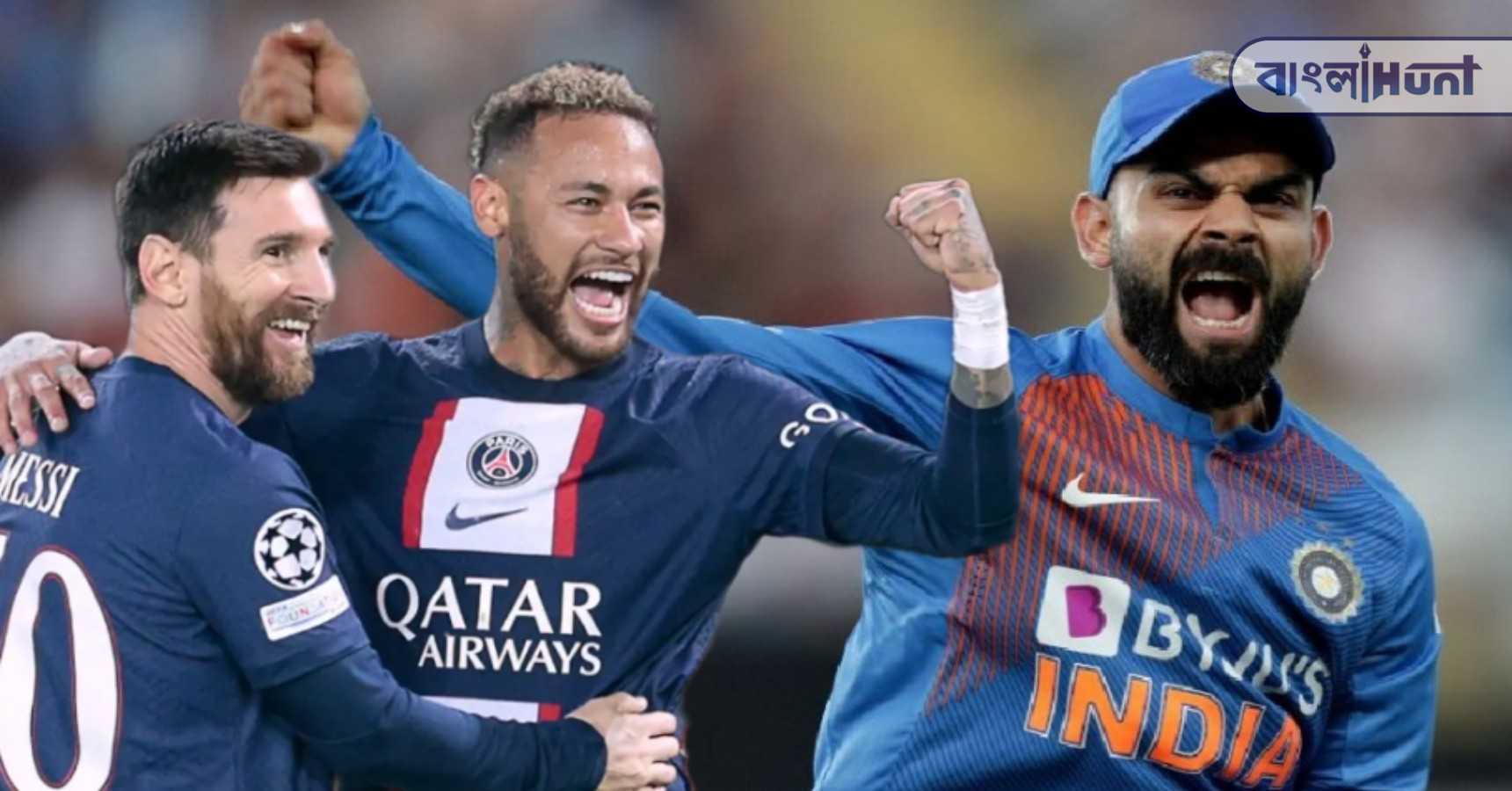 kohli messi neymar