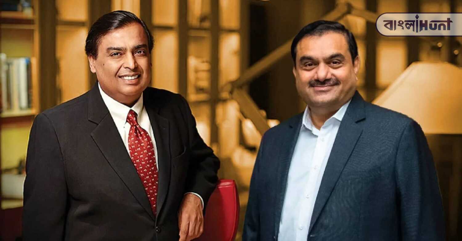 Mukesh Ambani bought stake in Gautam Adani's company.