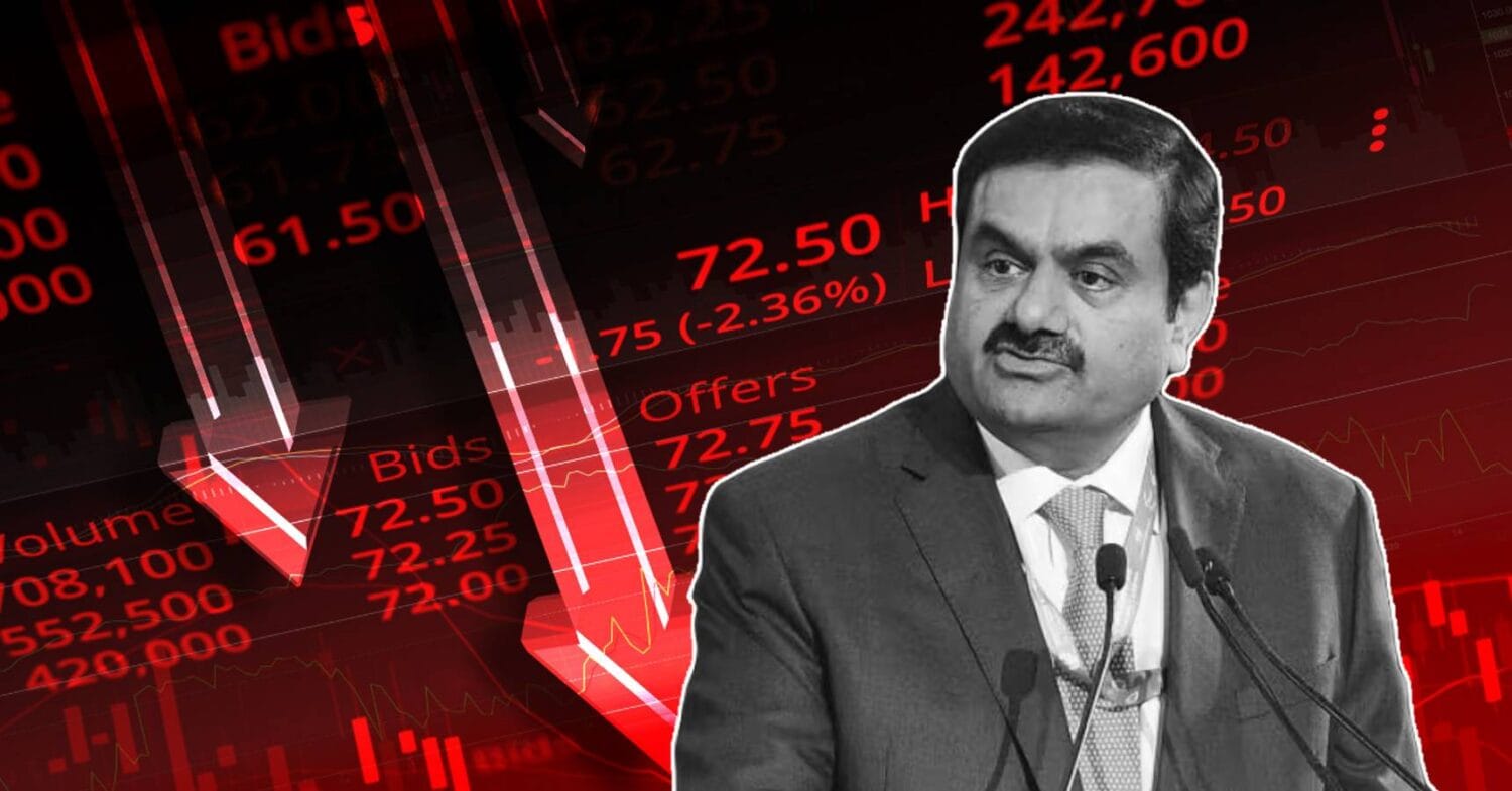 adani share fall