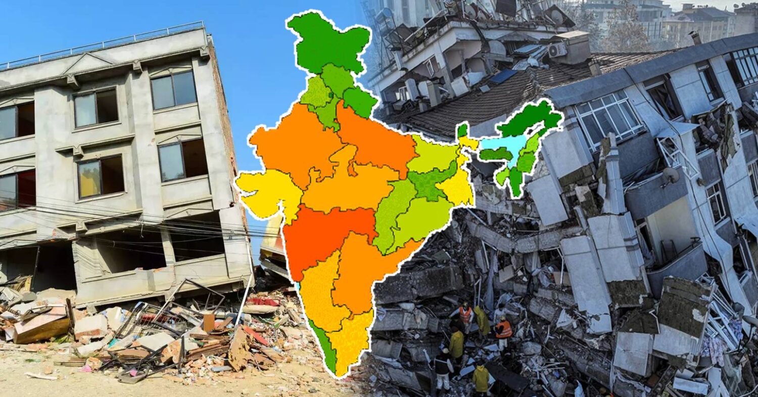 Earthquake prone city of India 