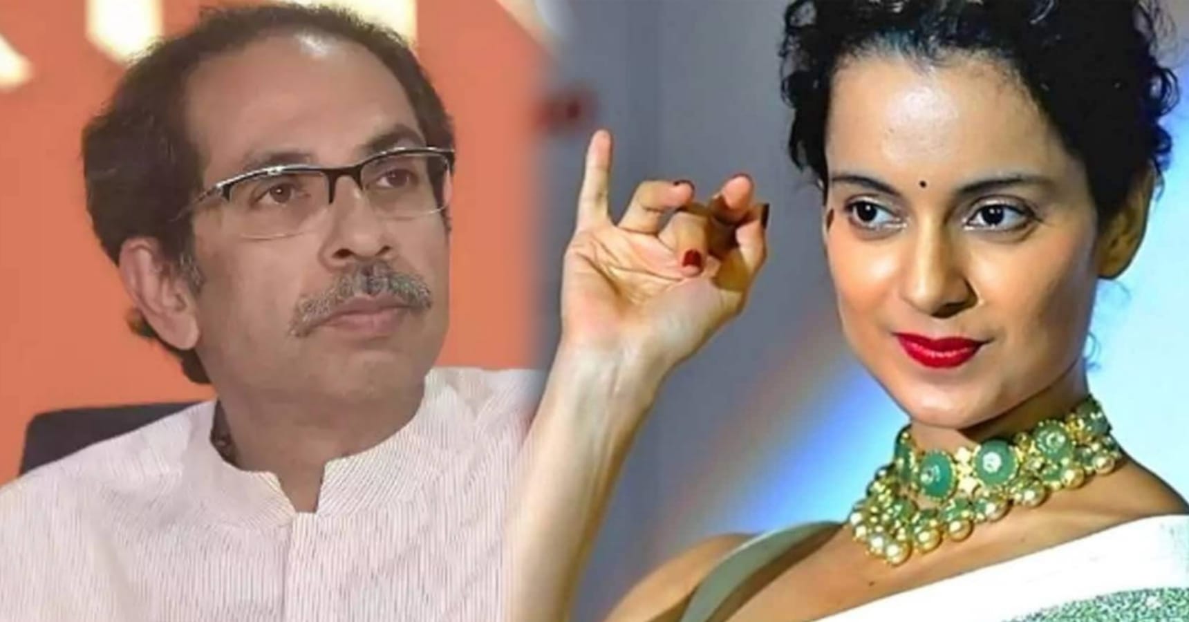 kangana uddhav thackeray