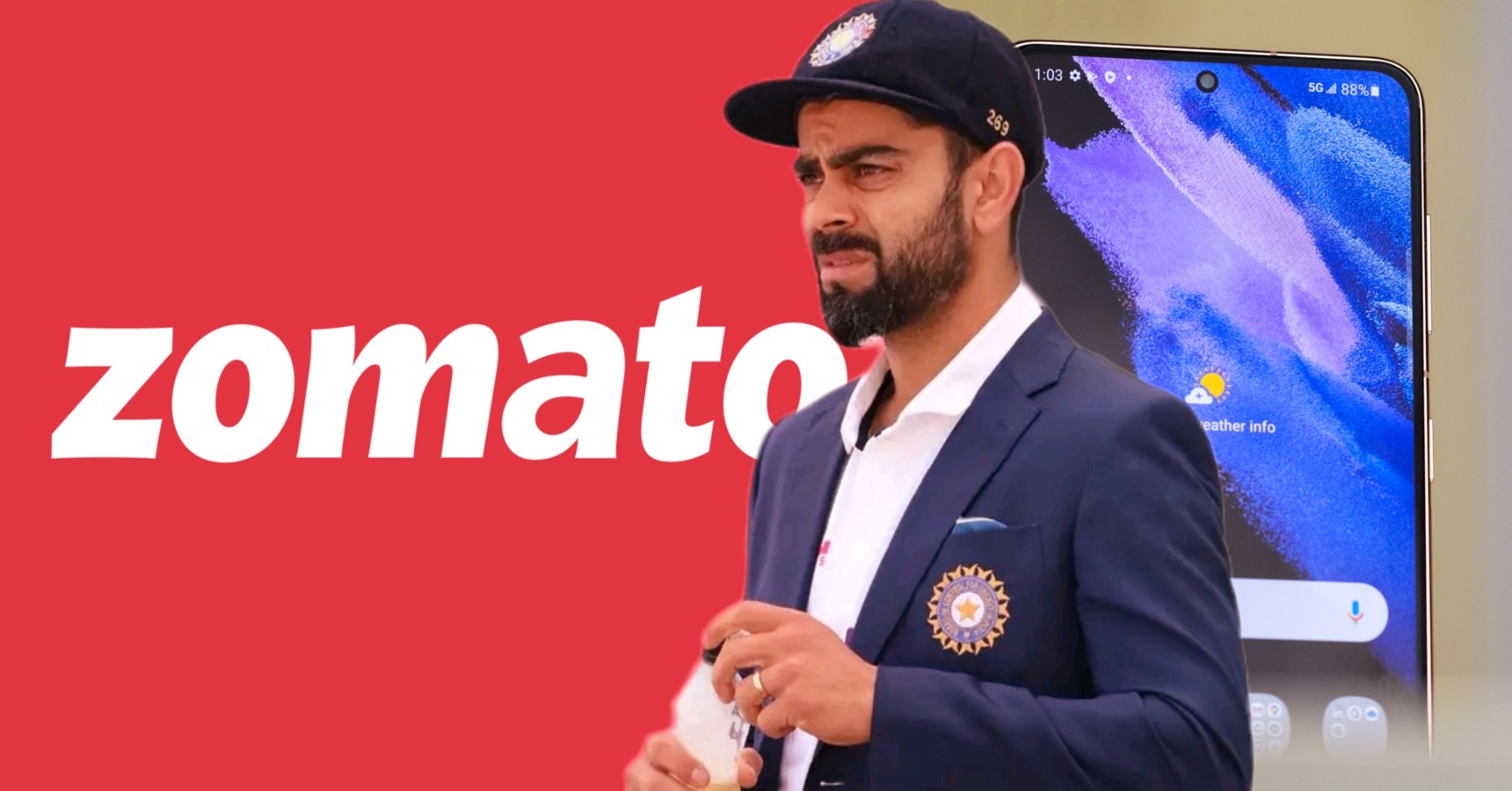 zomato kohli