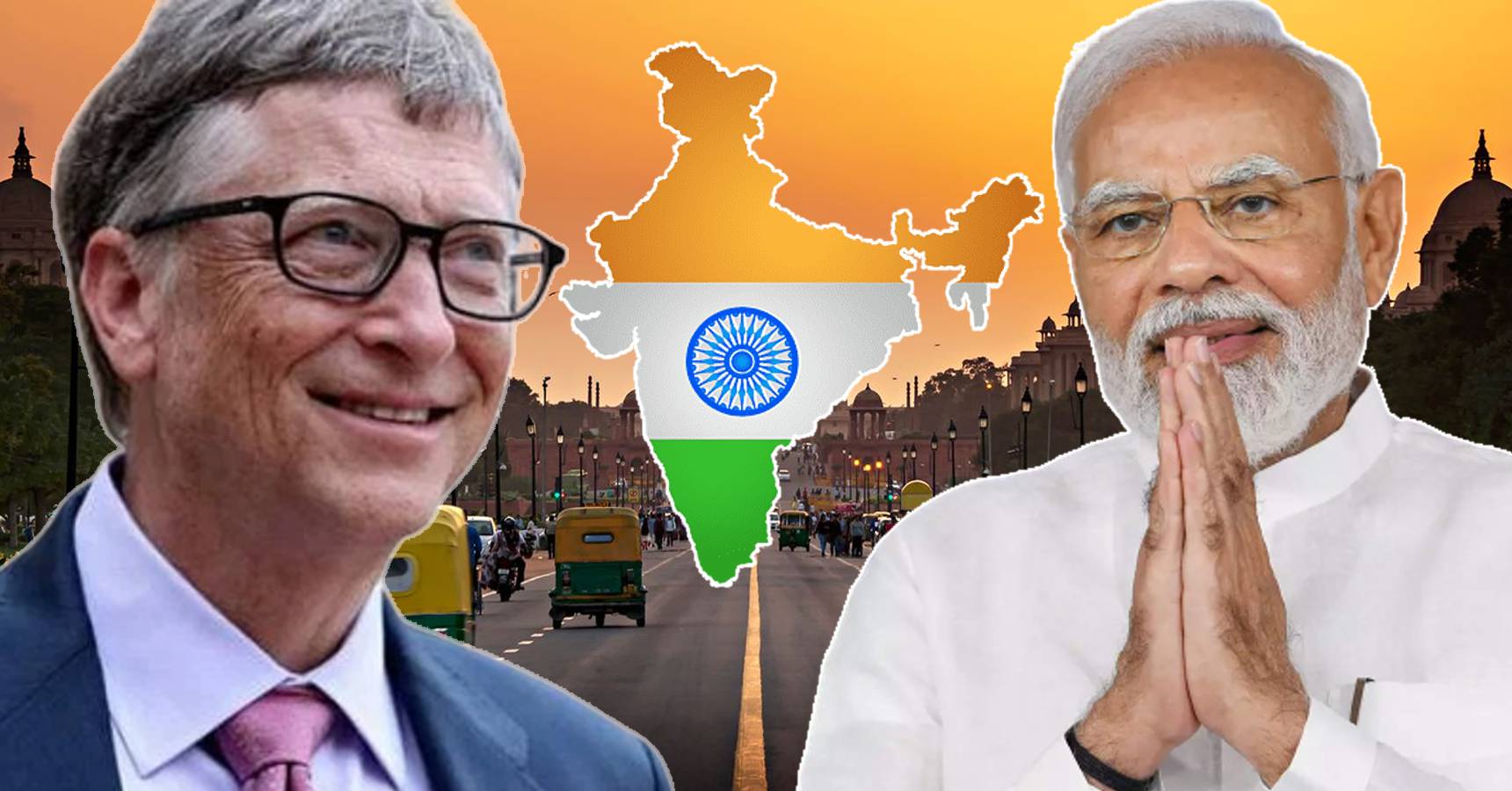 bill gates modi