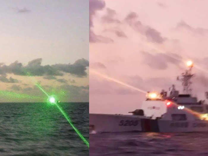 chinese ship laser