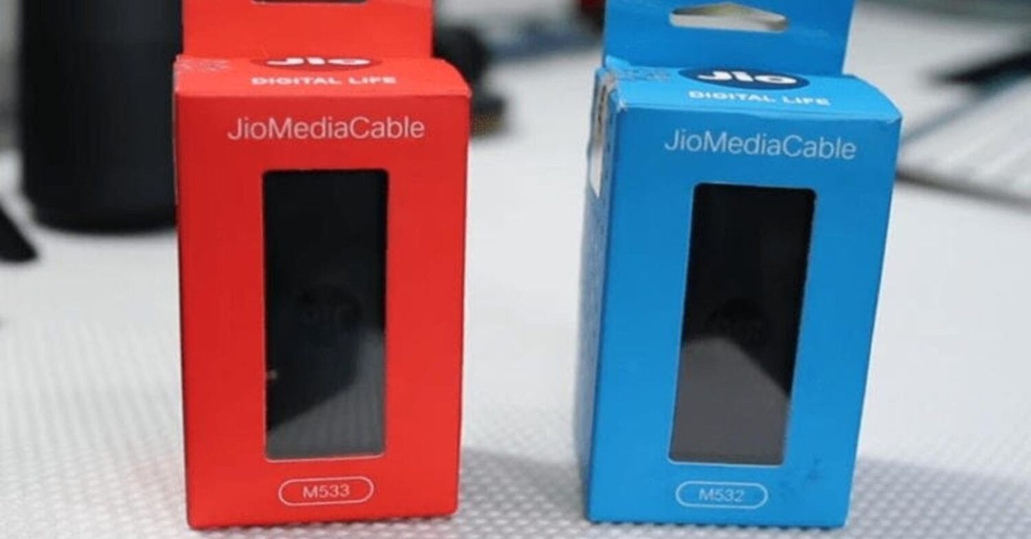 Jio media cable