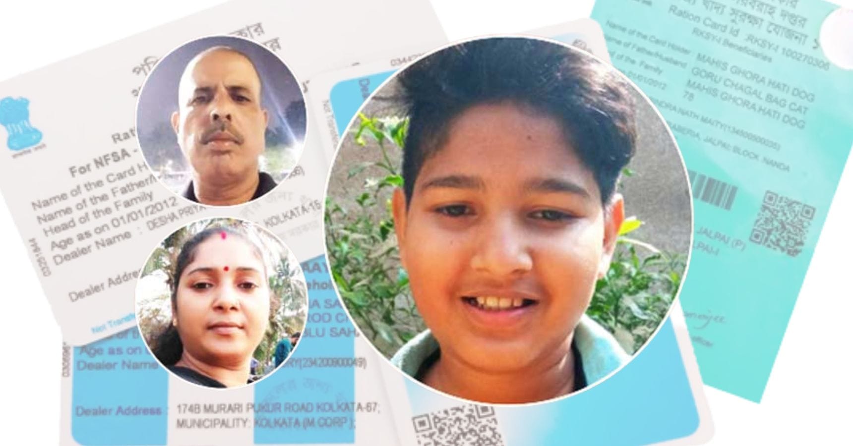 Ration card issue