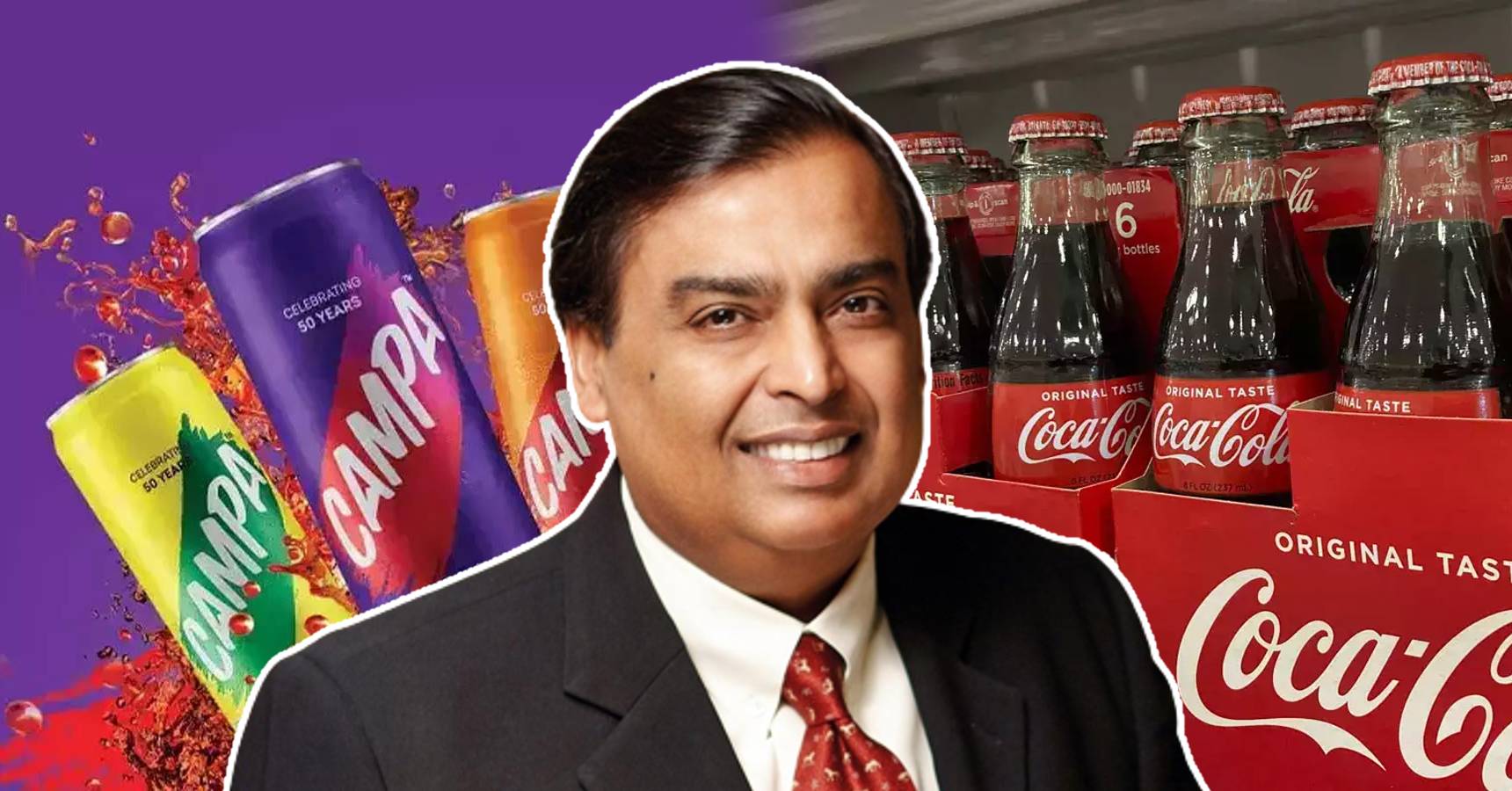 Mukesh Ambani Campa Cola