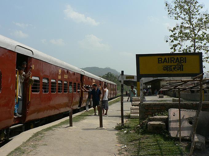 indian railways bairabi mizoram