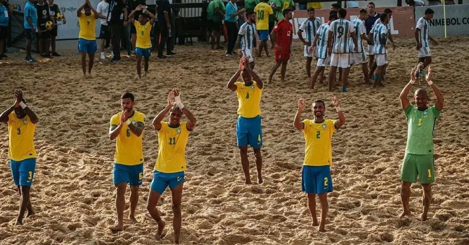 brazil beach football team