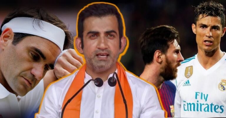 federar gambhir messi ron