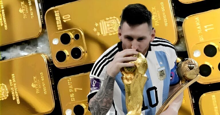 messi gold