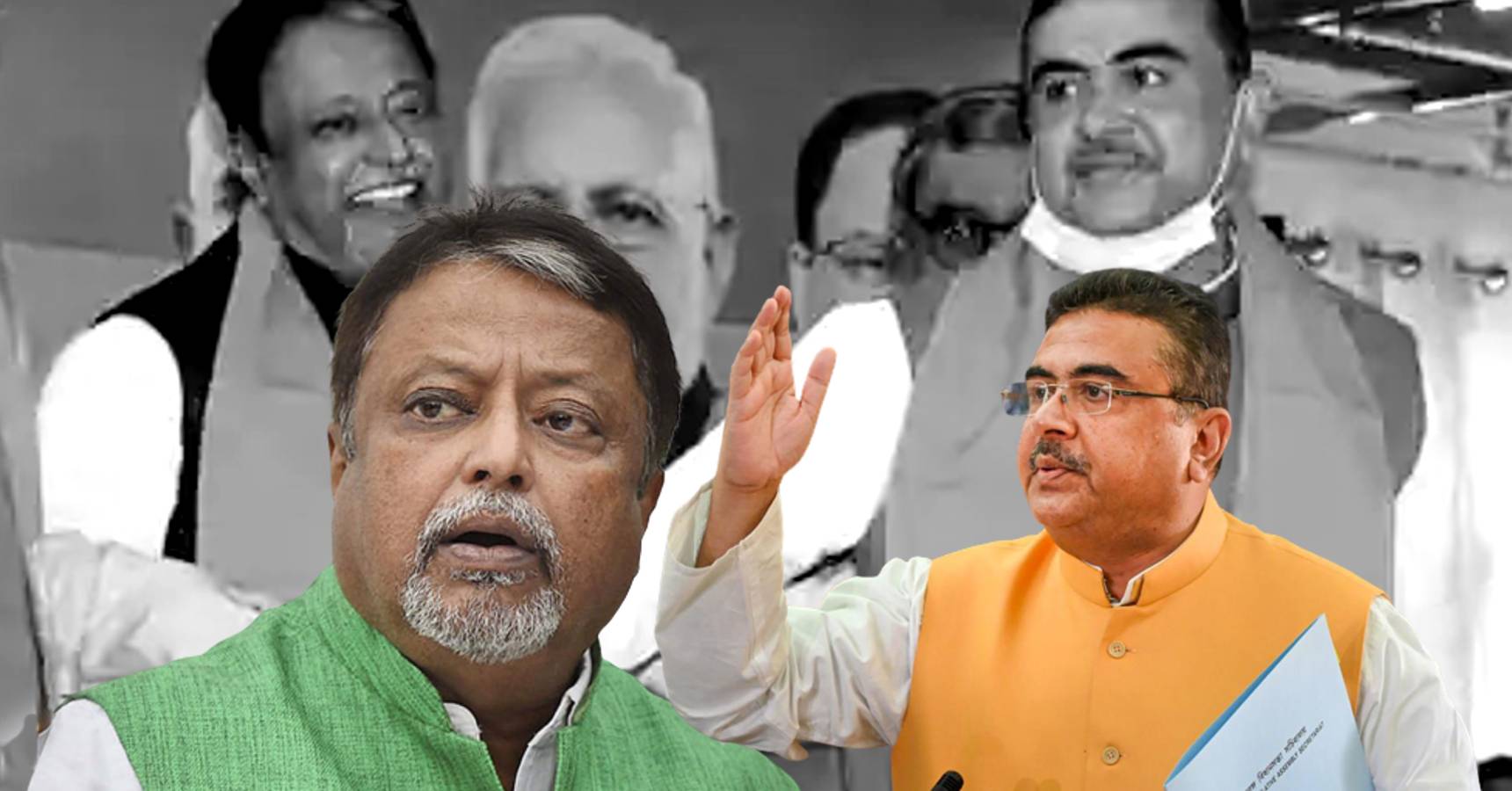 mukul roy, suvendu adhikari