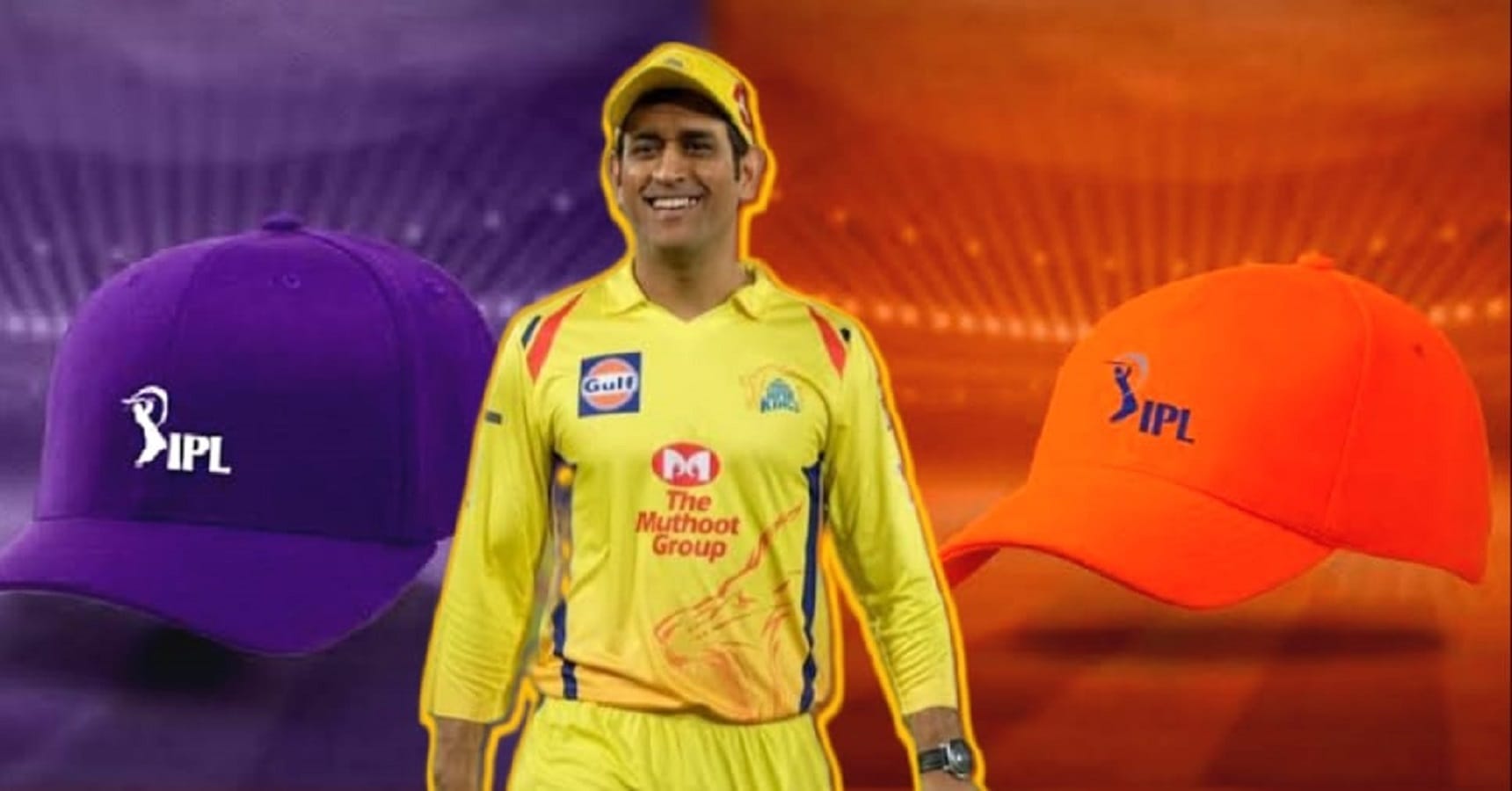 orange purple cup dhoni