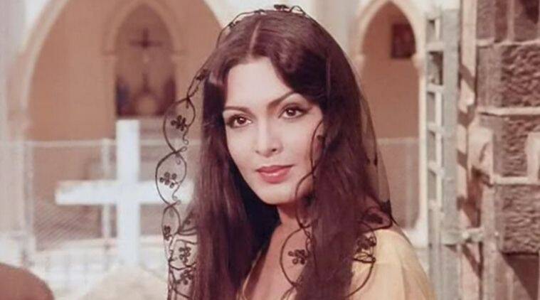 Why did parveen babi ran without clothes on the street