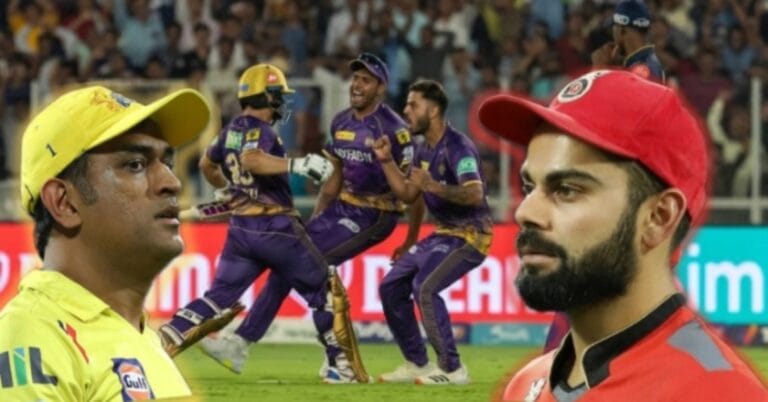 dhoni kohli kkr