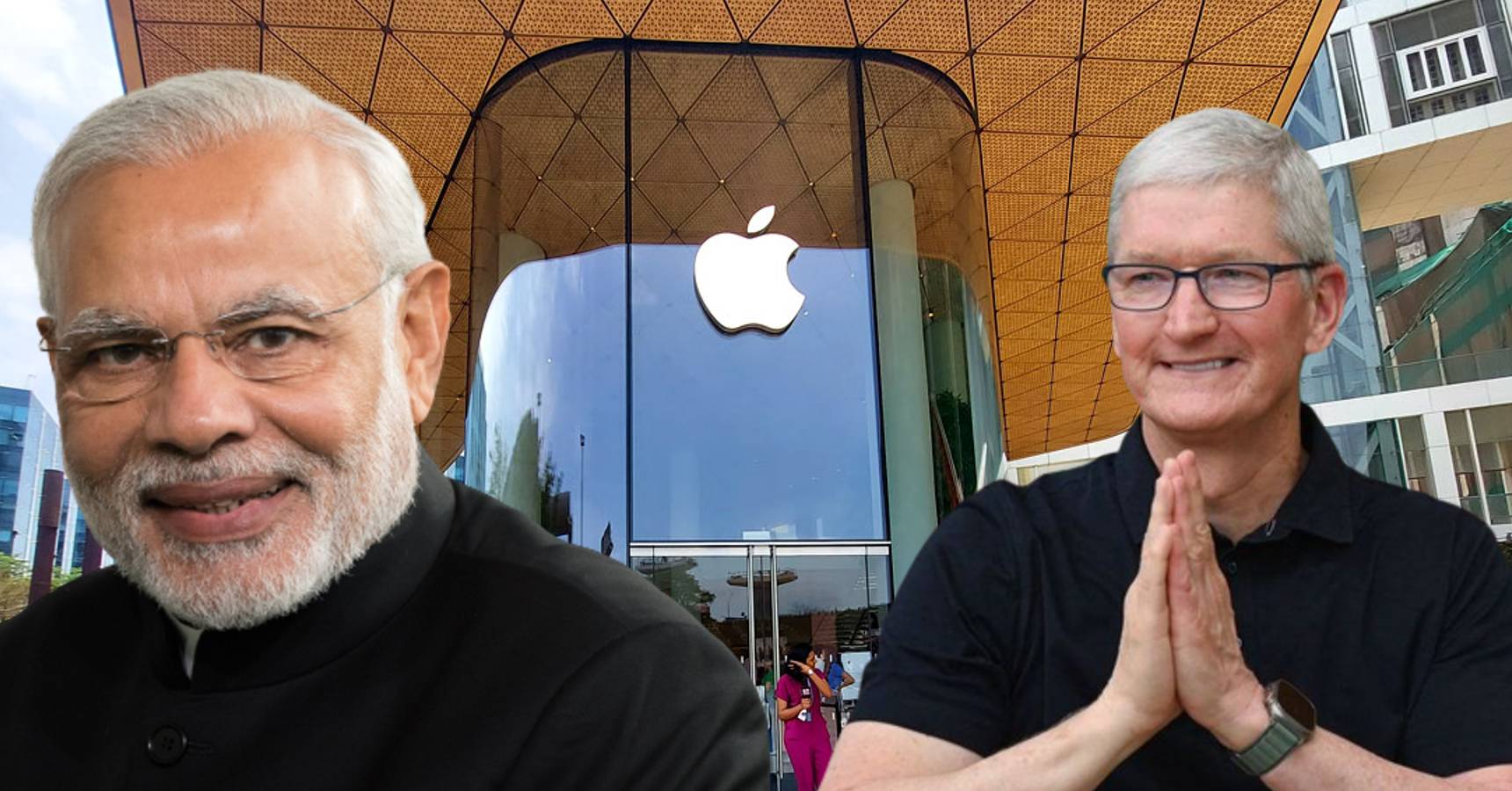 narendra modi tim cook