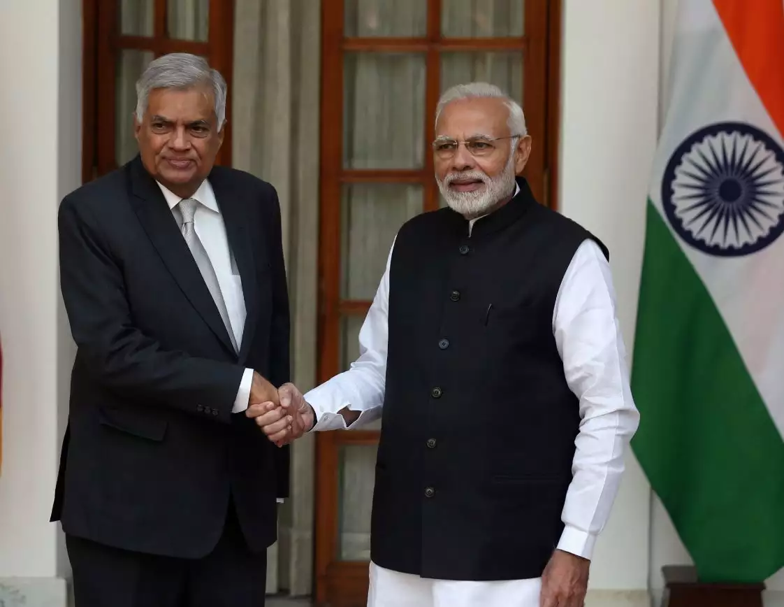 ranil wickremesinghe & modi