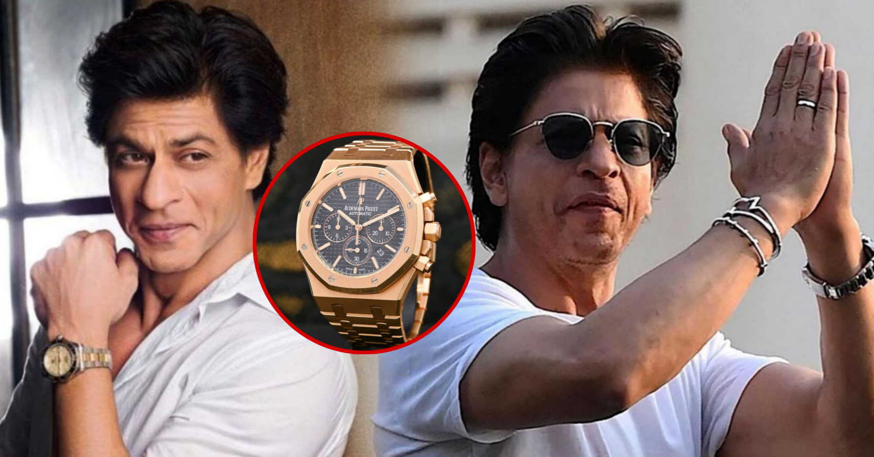 shahrukh wristwatch