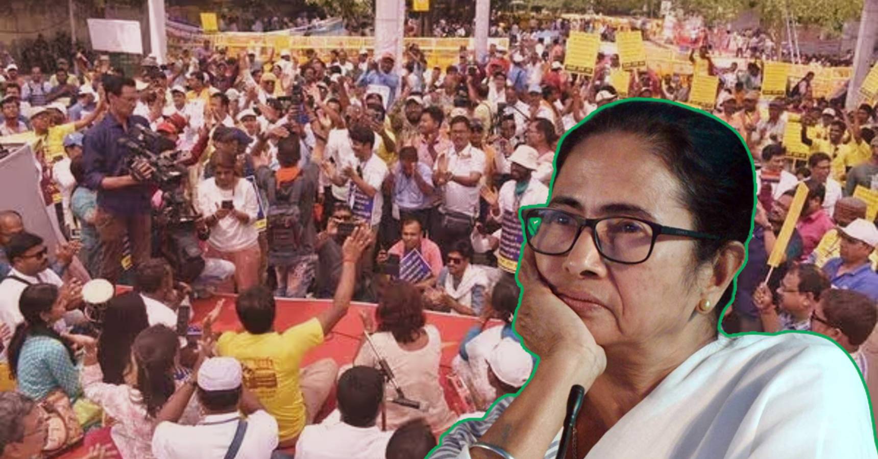 da dharna delhi mamata