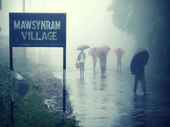 mawsynram village