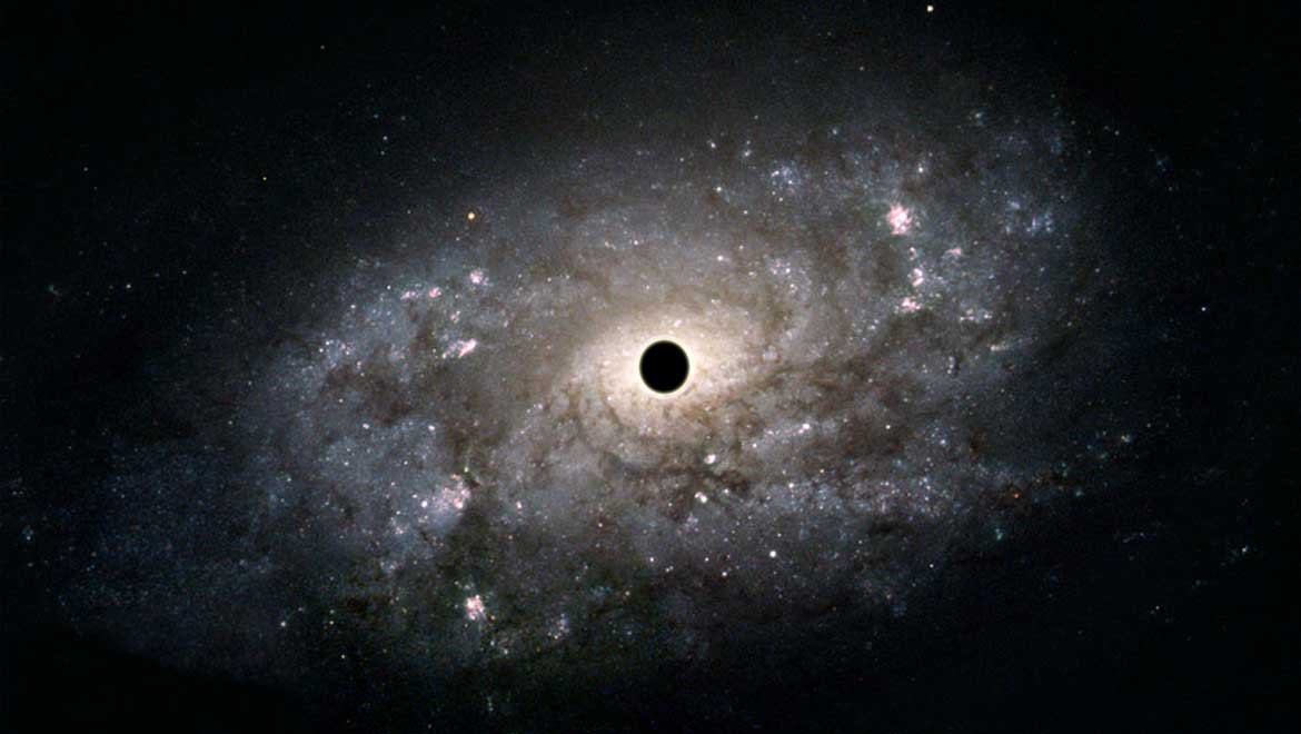 Black Hole Near Center of the Milky Way