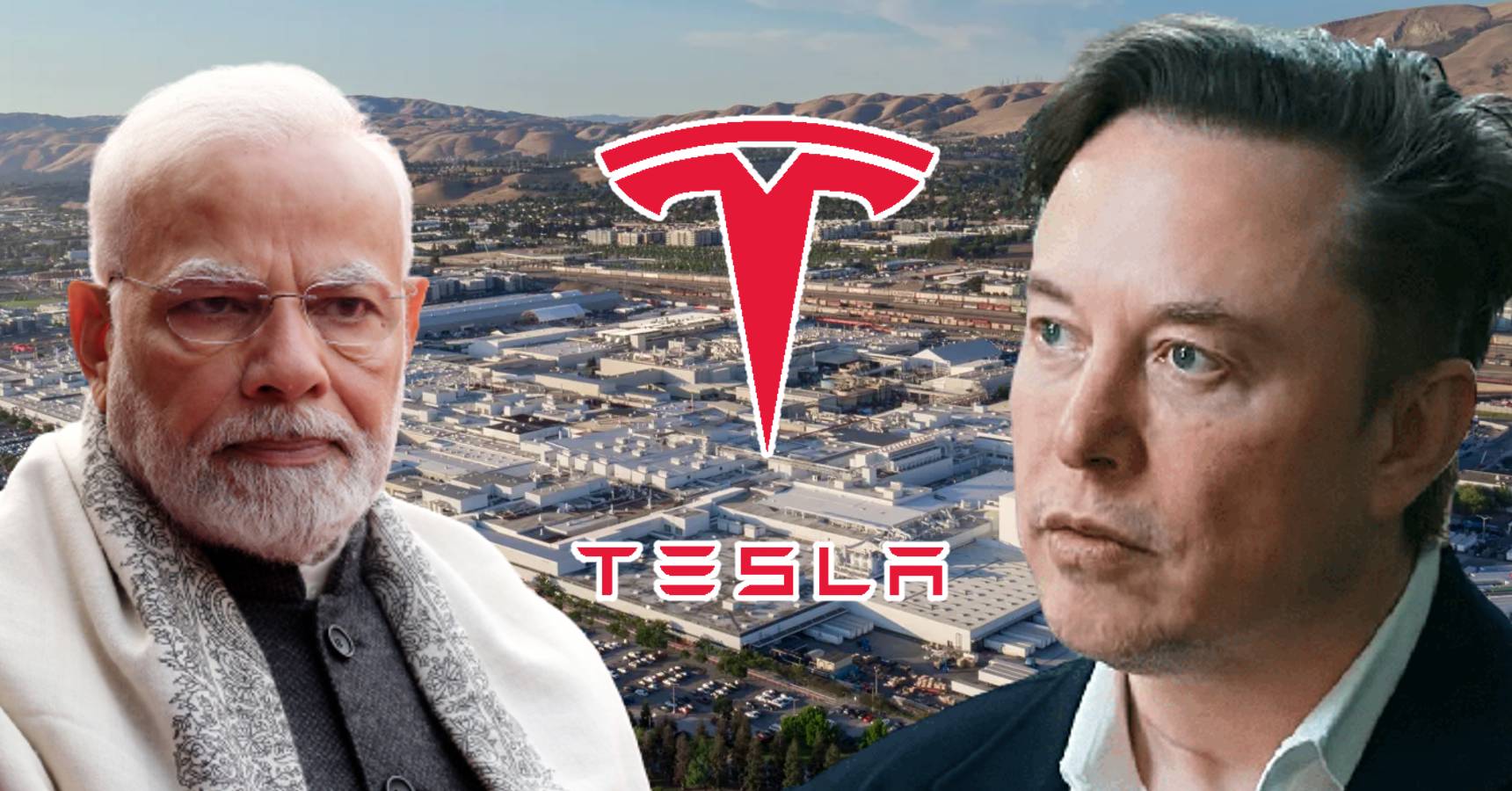 tesla plant modi musk