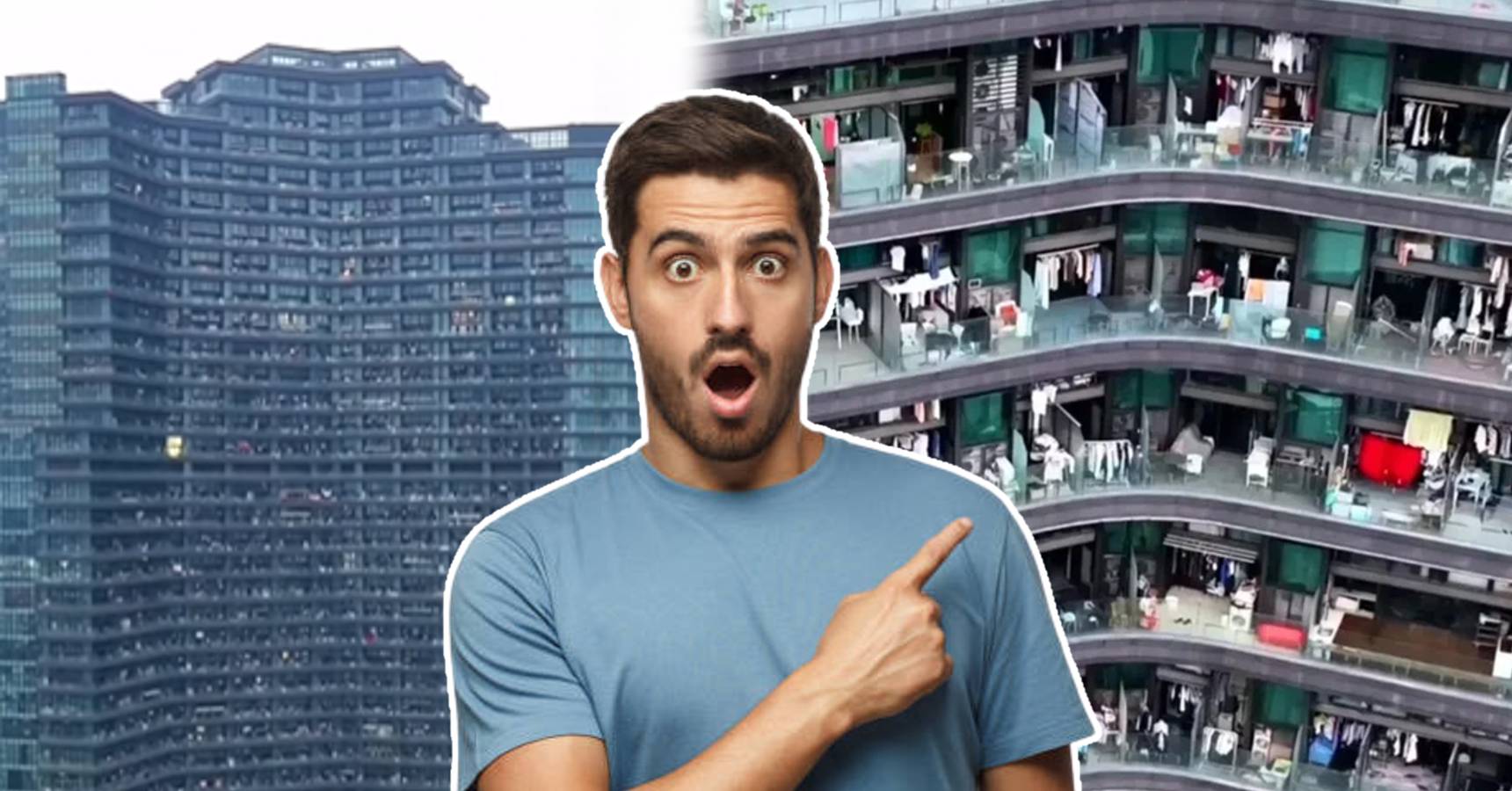 world most populated building