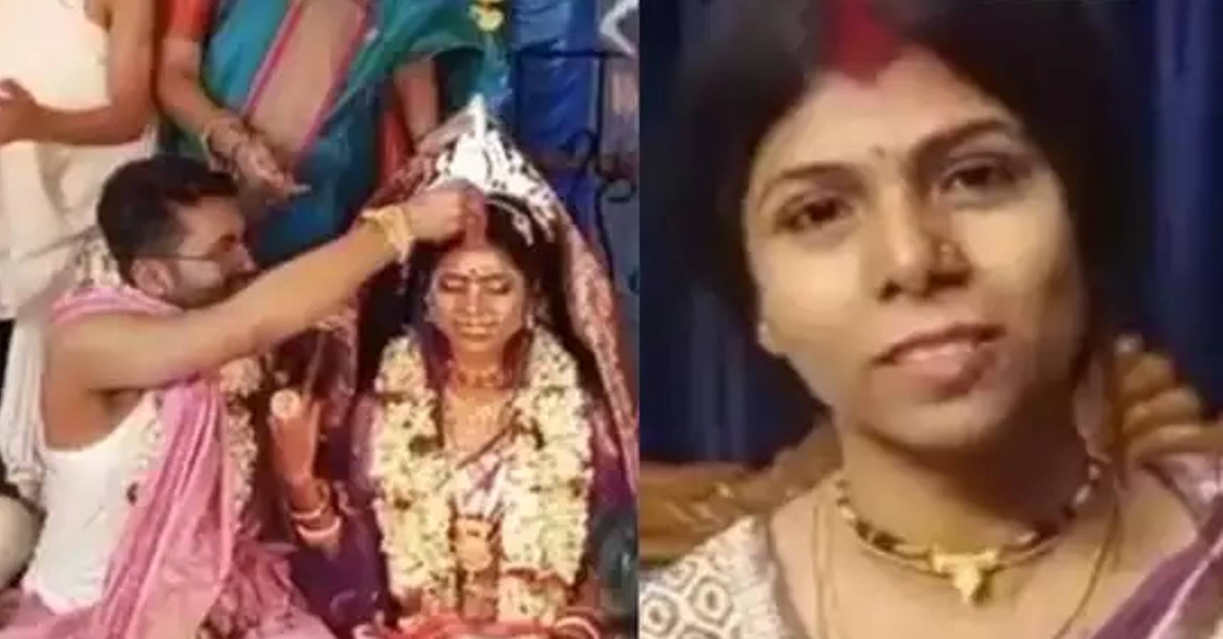 viral video of bride