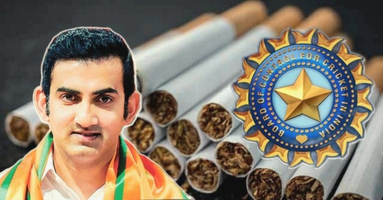 gambhir bcci tobacco