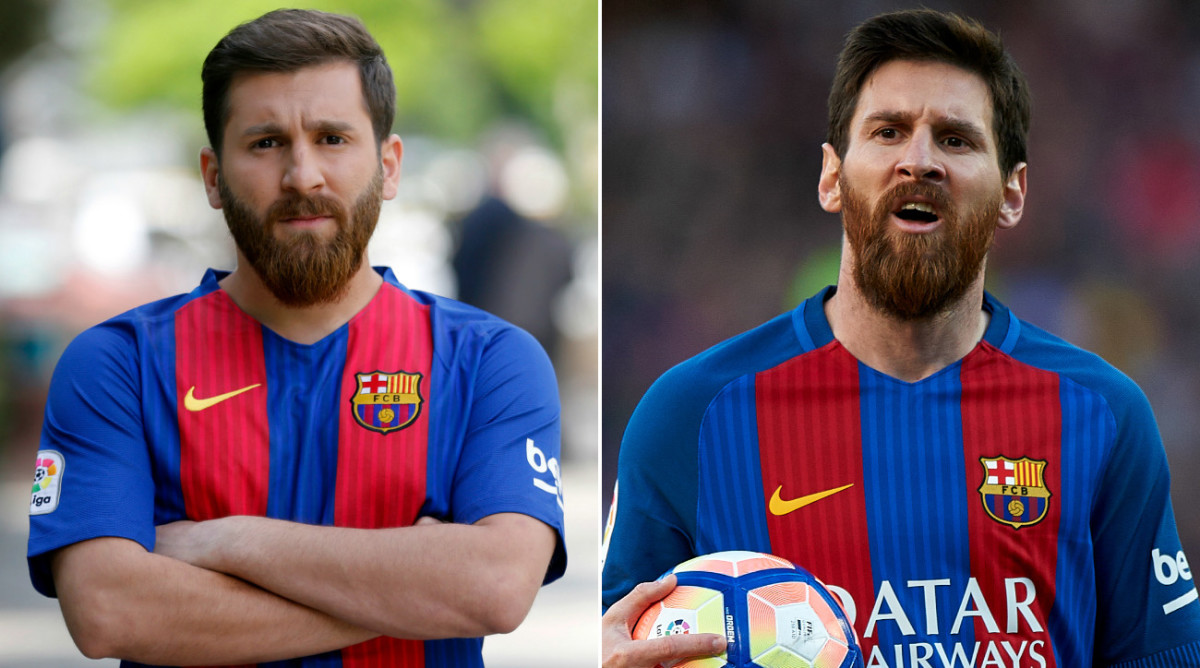 fake & real messi