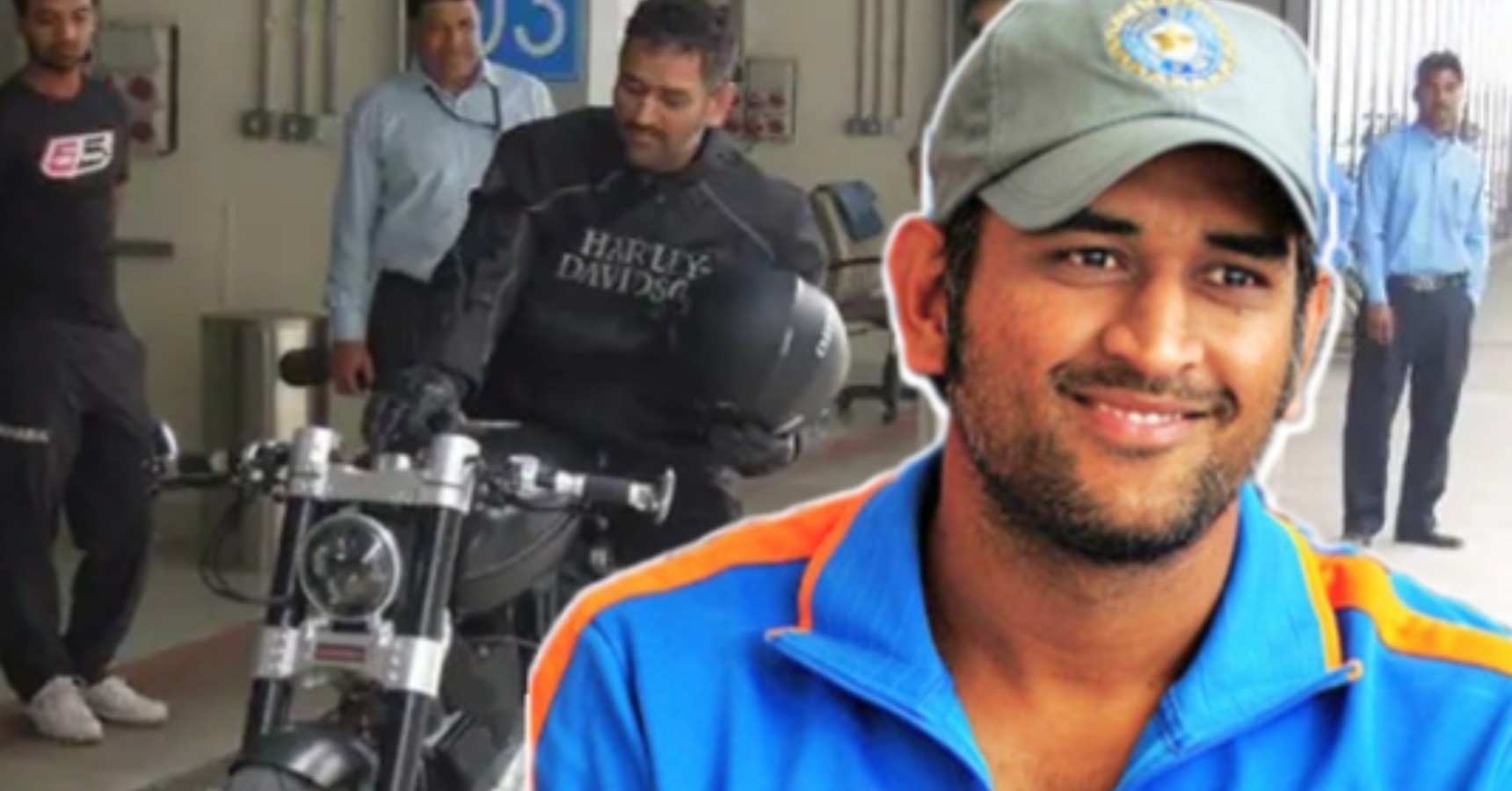 dhoni bike