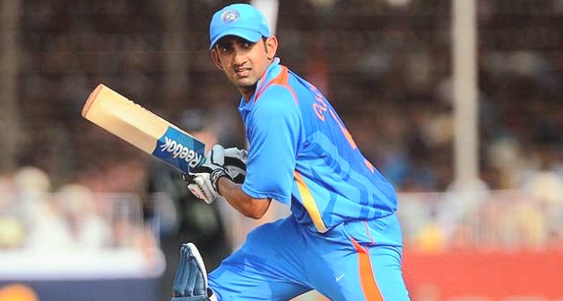 gautam gambhir batting